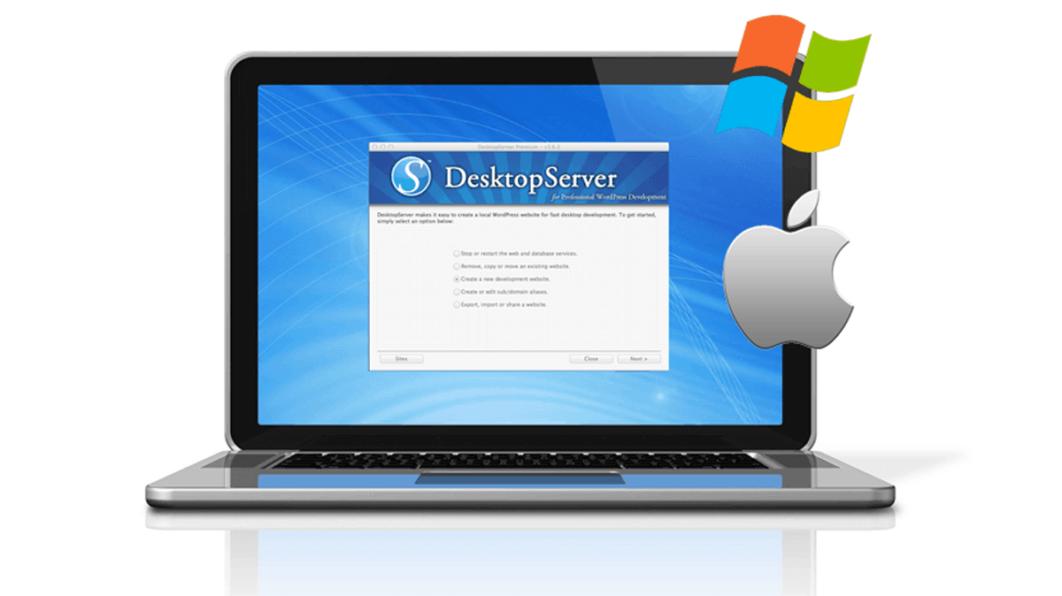 Desktop Server Screen